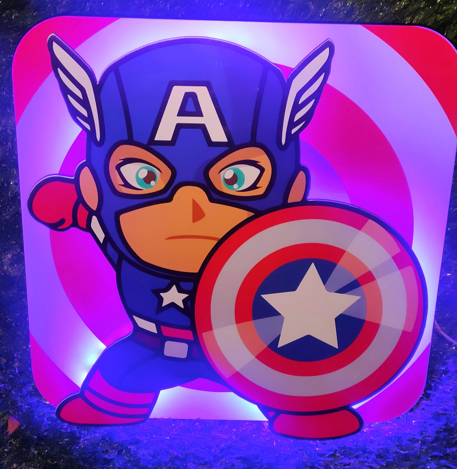 CAPT AMERICA NIGHT LAMP