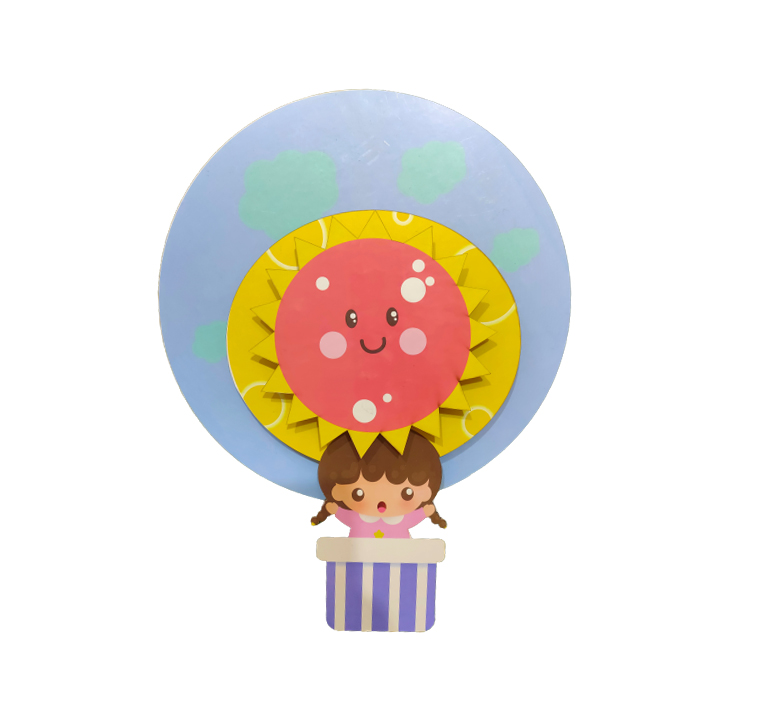 LAMP-GIRL ON CLOUD 1