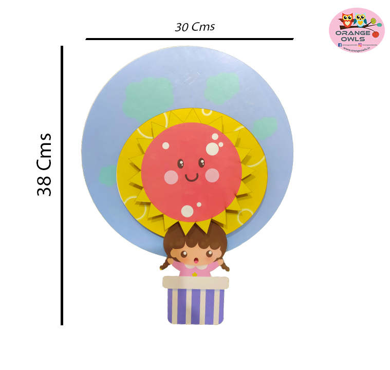 LAMP-GIRL ON CLOUD 1